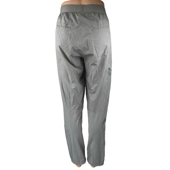 Patagonia Women's Gray Elastic Waist Straight Tapered Windbreaker Sweatpants 10 - Picture 3 of 5